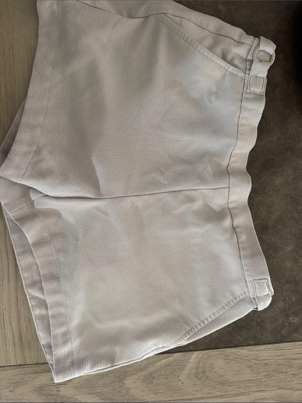 Calvin Klein Light beige loose fit Casual Shorts with elastic back for comfort
